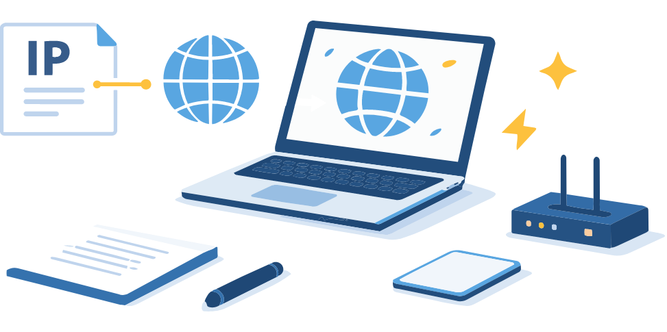 仕事や趣味で固定IPが必要