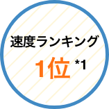 通信ランキング1位*1